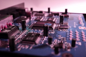 Internals of a broadband router
